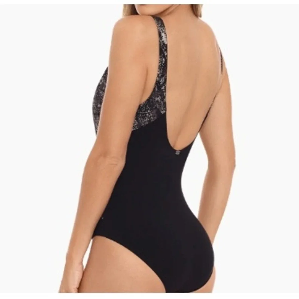 Amoressa by Miraclesuit Siddhartha One‎ Piece in Into The Mystic Swimsuit Sz 10